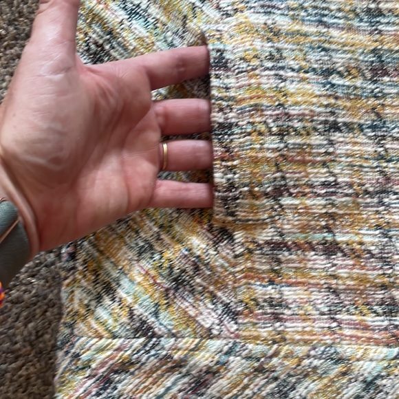 Liverpool Los Angeles Collarless Tweed Zip Jacket - Picture 6 of 8